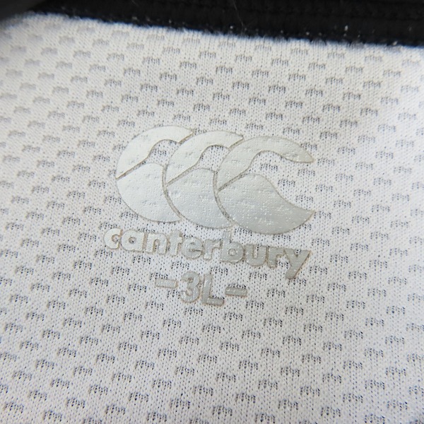 実際に弊社で買取させて頂いたCANTERBURY/カンタベリー TOSHIBA レプリカ  東芝ブレイブルーパス ホーム ジャージ/RG30252/3Lの画像 2枚目