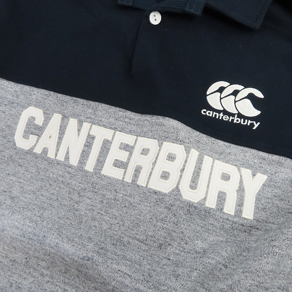 実際に弊社で買取させて頂いたCANTERBURY/カンタベリー 長袖 ラガーシャツ ラグビーウェア RA41602/3Lの画像 5枚目