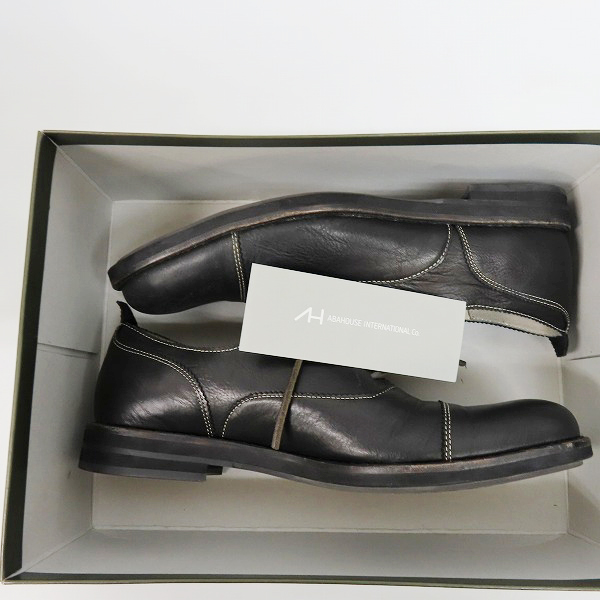 実際に弊社で買取させて頂いたalfredoBANNISTER/アルフレッドバニスター レザー シューズ 5211001014/43の画像 8枚目