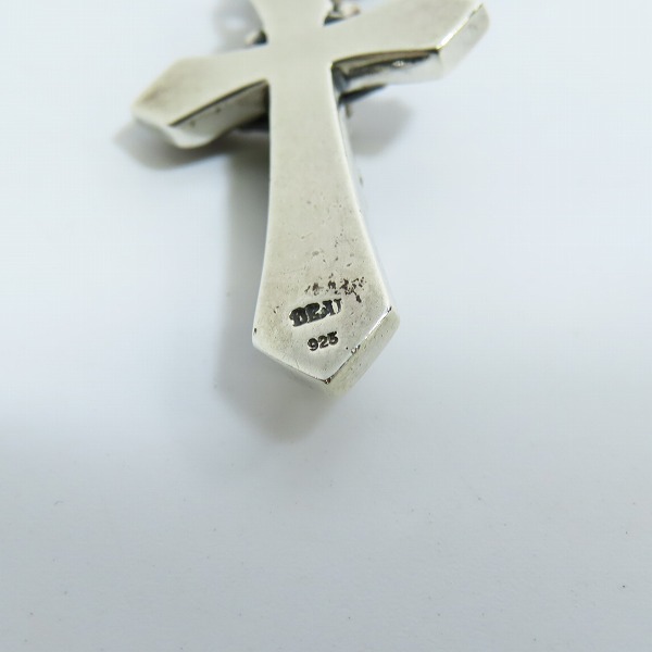 実際に弊社で買取させて頂いたDEAL DESIGN/ディールデザイン スカル/クロス リバイブクロス ネックレスの画像 4枚目