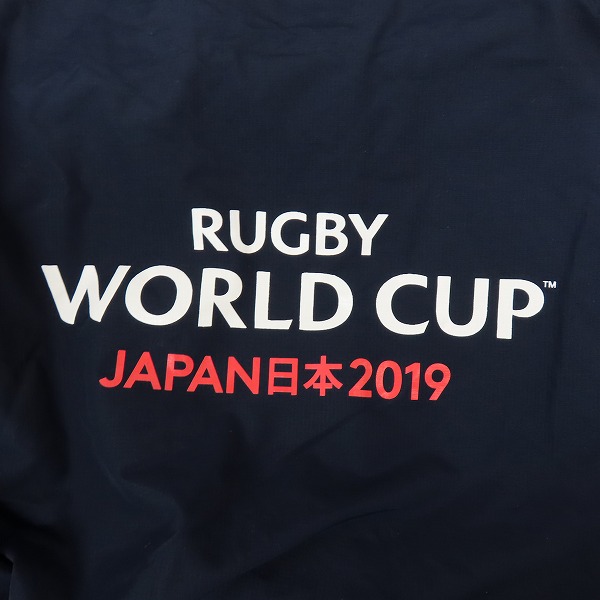 実際に弊社で買取させて頂いたCANTERBURY/カンタベリー  WORLD CUP 撥水 ハーフジップ ジャケット/VWD79262/3Lの画像 7枚目