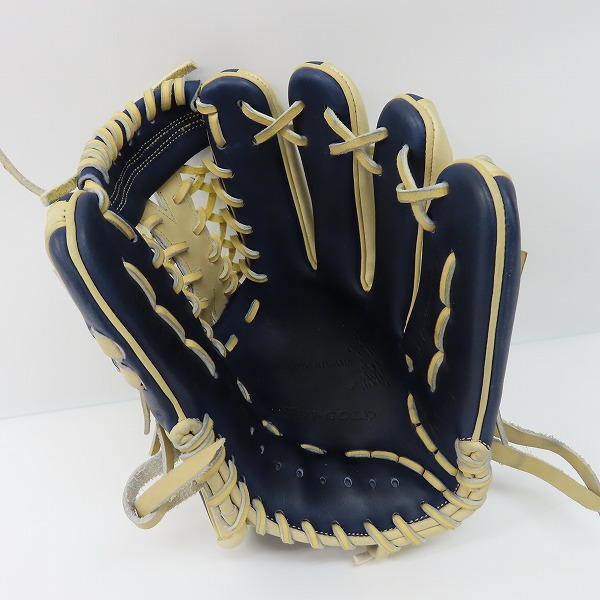 実際に弊社で買取させて頂いたHI-GOLD/ハイゴールド 2023年モデル 軟式/内野手用 真極 グローブグラブ MKG-1025の画像 2枚目