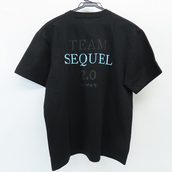 実際に弊社で買取させて頂いたSEQUEL×fragment design×LOVOT/シークエル×フラグメント×ラボット Tシャツ SQ-22AW-LST-01/Mの画像 1枚目