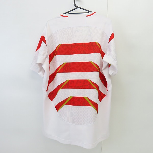 実際に弊社で買取させて頂いた【未使用】CANTERBURY/カンタベリー ラグビー ジャパン RWC2023/日本代表 レプリカジャージ ホーム RG33980WC/XLの画像 1枚目