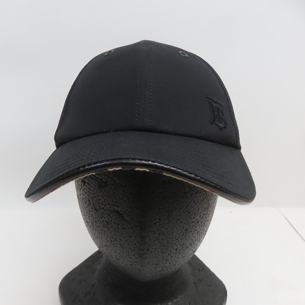 実際に弊社で買取させて頂いた【JPタグ】BURBERRY/バーバリー MH BSB CAP/TB刺繍/ヴィンテージチェック柄 キャップ/帽子 8053811 の画像 1枚目