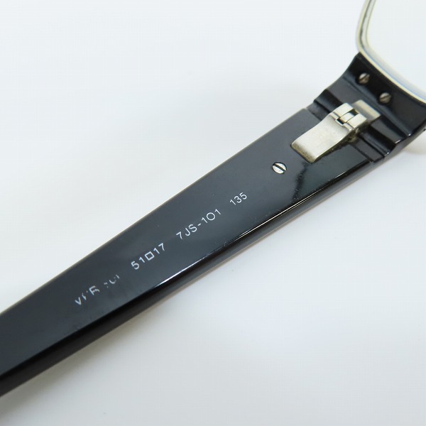 実際に弊社で買取させて頂いたPRADA/プラダ 度入り メガネ/アイウェア  7JS-101の画像 6枚目