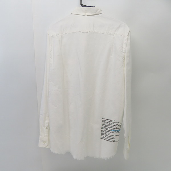 実際に弊社で買取させて頂いたUNIFORM EXPERIMENT/ユニフォームエクスペリメント INSIDE OUT B.D SHIRT/インサイドアウト ボタンダウン シャツ UE-180048/3の画像 1枚目