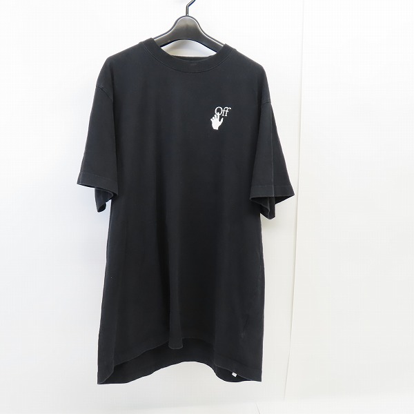 実際に弊社で買取させて頂いたOFF-WHITE/オフホワイト MARKER S/S OVER TEE/マーカー Tシャツ OMAA038R21JER002 /Sの画像 1枚目