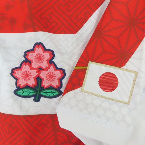 実際に弊社で買取させて頂いた(2)【未使用】CANTERBURY/カンタベリー ラグビー ジャパンRWC2023/日本代表 レプリカジャージ ホーム RG33980WC/3Lの画像 7枚目