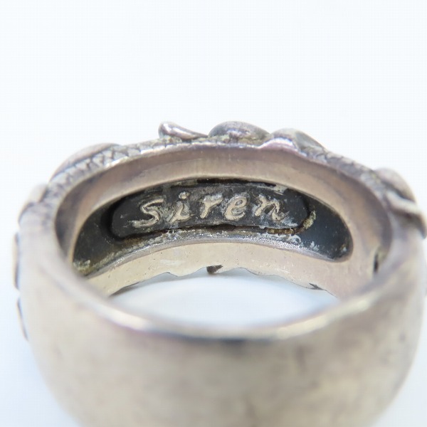 実際に弊社で買取させて頂いたBloody Mary/ブラッディマリー SIREN/サイレン リング 24-25号の画像 6枚目