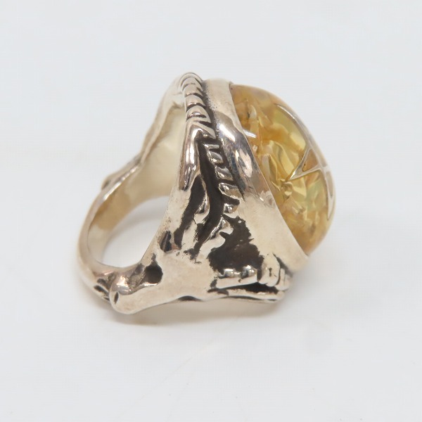 実際に弊社で買取させて頂いたALEX STREETER/アレックスストリーター エンジェルハートリング ファイアオパール 13号の画像 4枚目