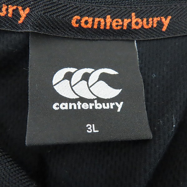 実際に弊社で買取させて頂いたCANTERBURY/カンタベリー サンウルブズ ショートスリーブ ワークアウト ポロシャツ R39023SR/3Lの画像 2枚目