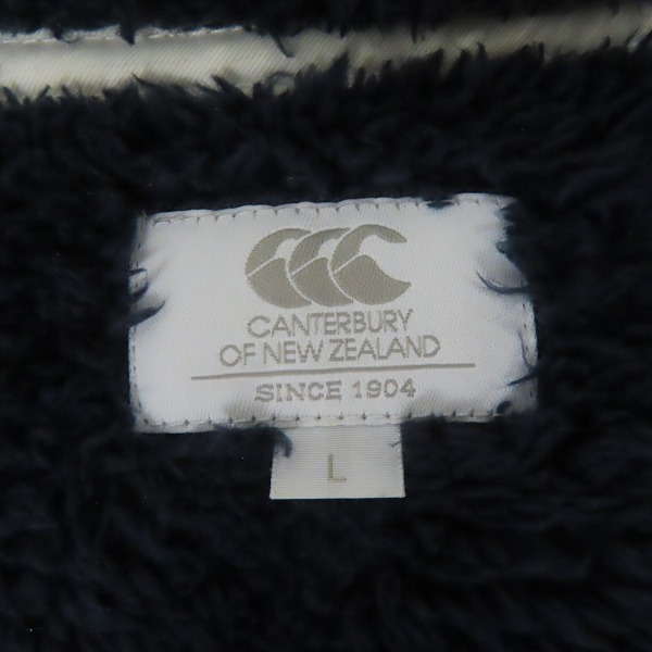 実際に弊社で買取させて頂いたcanterbury of new zealand/カンタベリーオブニュージーランド フリース/Lの画像 2枚目