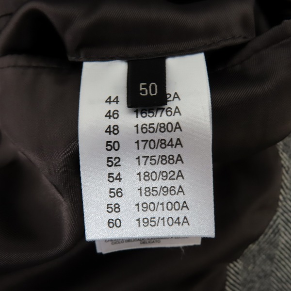 実際に弊社で買取させて頂いた【JPタグ】DUNHILL/ダンヒル ツイード調 ウールチェスターコート/50の画像 3枚目