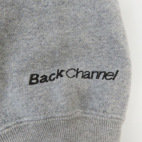 実際に弊社で買取させて頂いたBack Channel/バックチャンネル 刺繍 プルオーバーパーカー Mの画像 6枚目