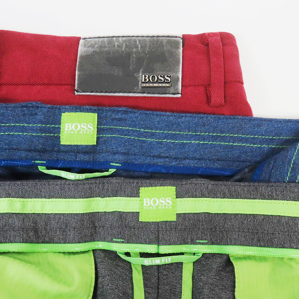 実際に弊社で買取させて頂いたHUGO BOSS/ヒューゴボス SLIM FIT パンツ 3点セットの画像 8枚目