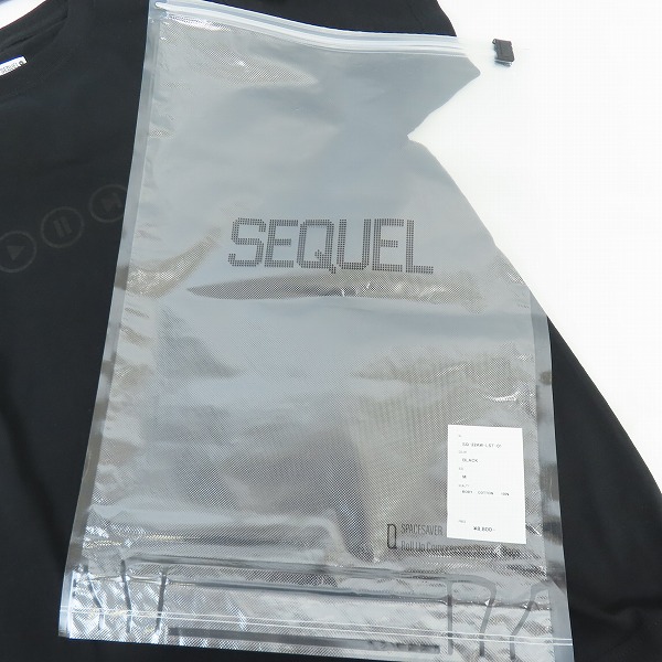 実際に弊社で買取させて頂いたSEQUEL×fragment design×LOVOT/シークエル×フラグメント×ラボット Tシャツ SQ-22AW-LST-01/Mの画像 7枚目
