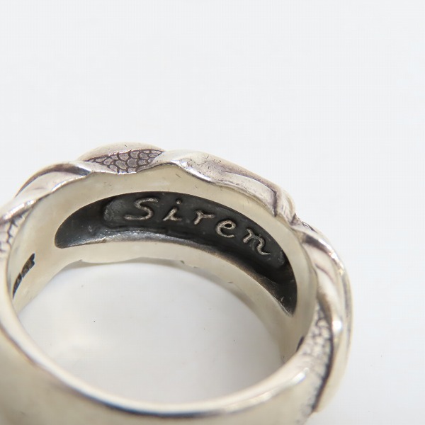 実際に弊社で買取させて頂いたBloody Mary/ブラッディマリー SIREN/サイレン リング 19号の画像 6枚目