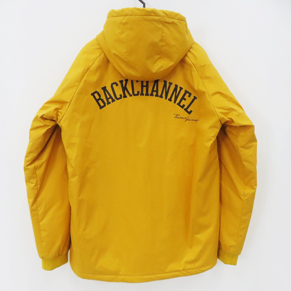 実際に弊社で買取させて頂いたBack Channel/バックチャンネル 中綿 ナイロンジャケット/XLの画像 1枚目