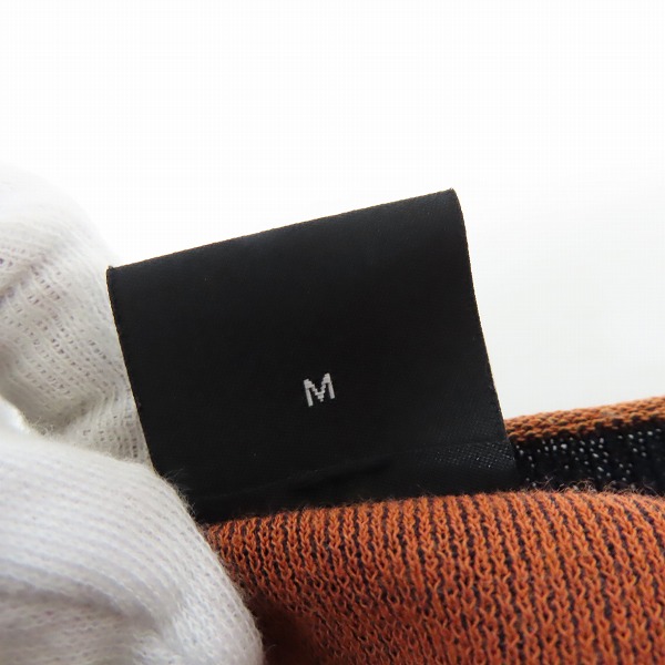 実際に弊社で買取させて頂いたHUGO BOSS/ヒューゴボス ボーダー 半袖ニット/Mの画像 5枚目