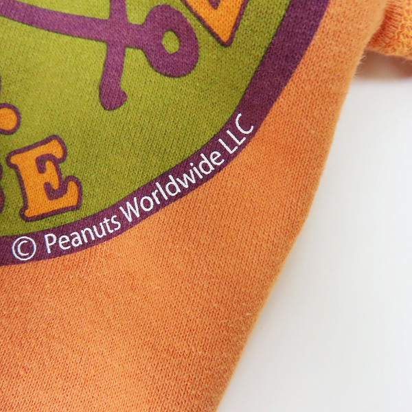 実際に弊社で買取させて頂いた【未使用】BUZZ RICKSON'S×PEANUTS /バズリクソンズ×ピーナッツ スヌーピー/スウェットトレーナー/Sの画像 6枚目