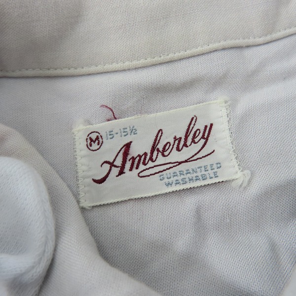 実際に弊社で買取させて頂いたAMBERLEY/アンバリー ヴィンテージ長袖シャツ/Mの画像 2枚目