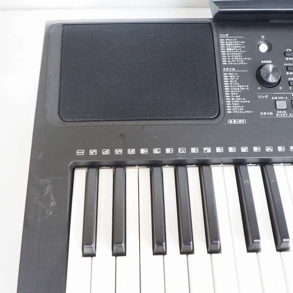 実際に弊社で買取させて頂いた★YAMAHA/ヤマハ PSR-E363 ポータトーン 電子キーボード 61鍵 2018年製【簡易動作確認済】の画像 1枚目