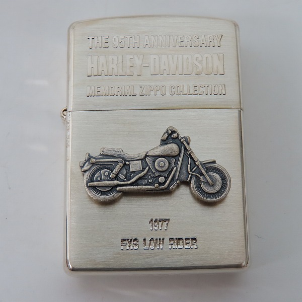実際に弊社で買取させて頂いたZIPPO/ジッポー HARLEY DAVIDSON/ハーレーダビッドソン 95TH ANNIVERSARY 8号車 1997年製