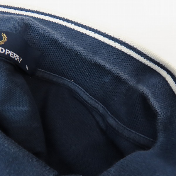実際に弊社で買取させて頂いたFRED PERRY/フレッドペリー 半袖 ポロシャツ XLの画像 6枚目