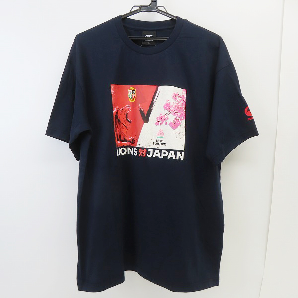 実際に弊社で買取させて頂いた【未使用】CANTERBURY/カンタベリー ラグビー 日本代表 ブリティッシュ&アイリッシュ・ライオンズ  Tシャツ RA31274/3L