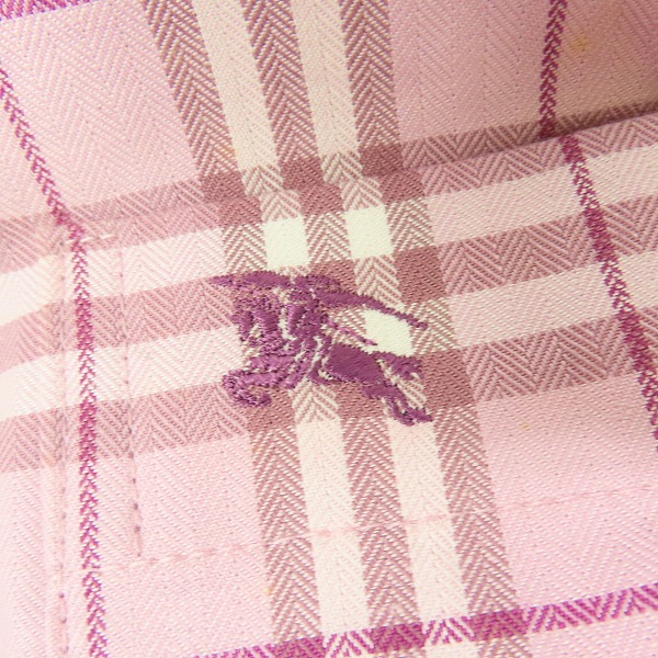 実際に弊社で買取させて頂いたBURBERRY LONDON/バーバリーロンドン チェックシャツ パンツ セットアップ/Mの画像 8枚目