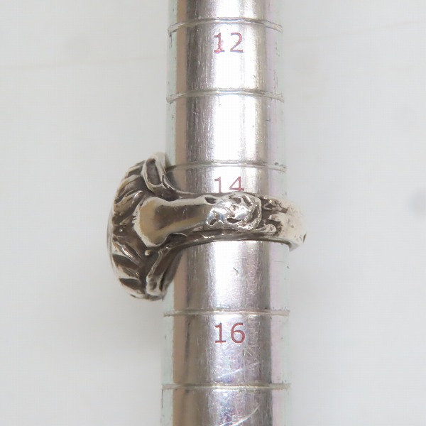 実際に弊社で買取させて頂いたALEX STREETER/アレックスストリーター ベビーエンジェルハートリング サイン入り 15号の画像 7枚目