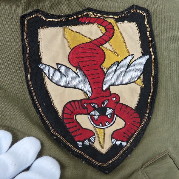 実際に弊社で買取させて頂いたBUZZ RICKSON'S/バズリクソンズ  TYPE B-15 MOD フライトジャケット M11121/36の画像 4枚目