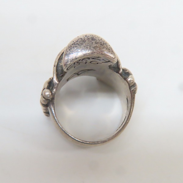 実際に弊社で買取させて頂いたCRAZY PIG/クレイジーピッグ チーキーゴメス マスコットリング 15号の画像 5枚目