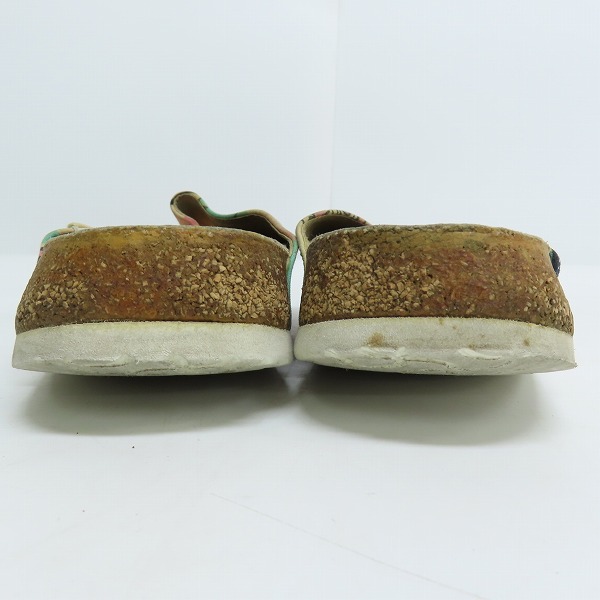 実際に弊社で買取させて頂いたSTUSSY x Birkenstock TATAMI/ステューシー× ビルケンシュトック× タタミ コラボ 25周年 記念 サンダル/40の画像 1枚目