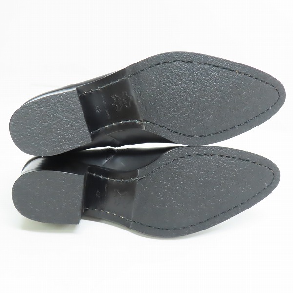 実際に弊社で買取させて頂いたLAD MUSICIAN/ラッドミュージシャン サイドジップ ヒールブーツ 2214-945/42の画像 2枚目