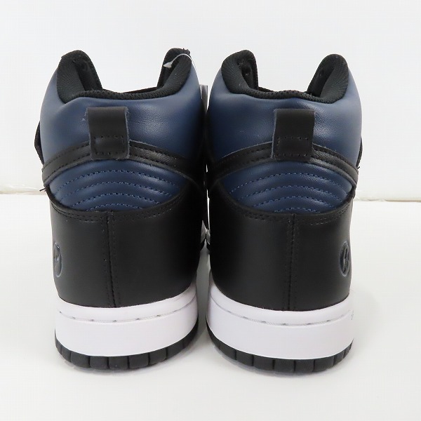 実際に弊社で買取させて頂いた【未使用】NIKE×FRAGMENT DESIGN/ナイキ×フラグメントデザイン DUNK HI/ダンク ハイ ミッドナイトネイビー DJ0383-400/28の画像 1枚目