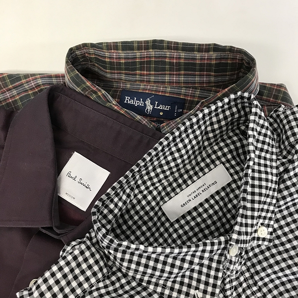 実際に弊社で買取させて頂いた【おまとめ】ラルフローレン/ポールスミス/ユナイテッドアローズ 他 長袖/半袖シャツの画像 1枚目