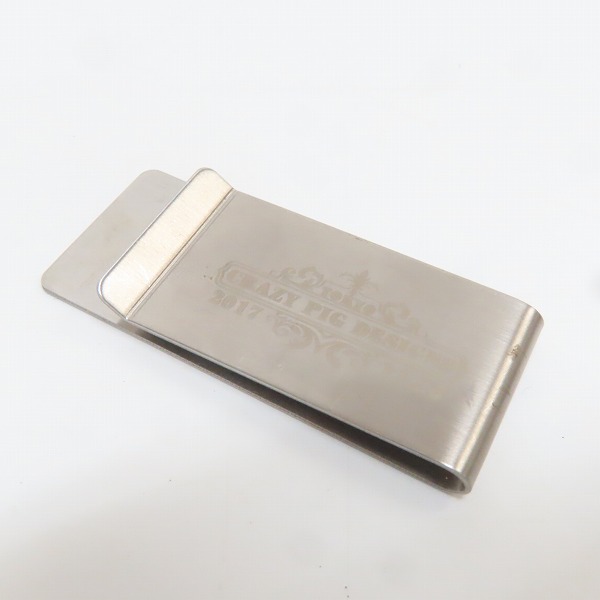 実際に弊社で買取させて頂いたCRAZY PIG/クレイジーピッグ  マネークリップ