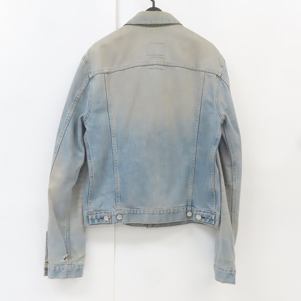 実際に弊社で買取させて頂いたHELMUT LANG/ヘルムートラング デニムジャケット/48の画像 1枚目