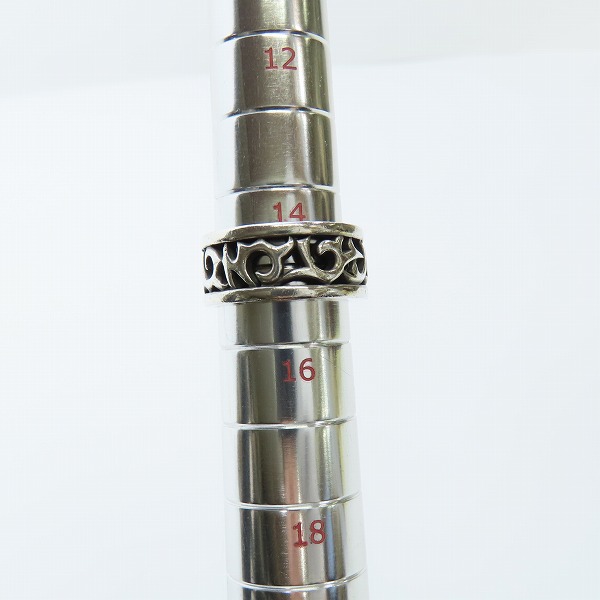 実際に弊社で買取させて頂いたBloody Mary/ブラッディマリー トライバルモチーフ リング 15号の画像 6枚目