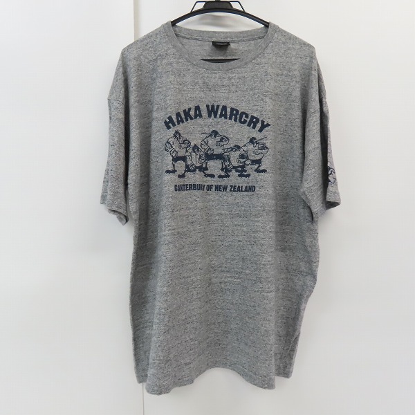 実際に弊社で買取させて頂いたCANTERBURY/カンタベリー HAKA WARCRY ハカ 半袖 カットソー Tシャツ RA32076/3L