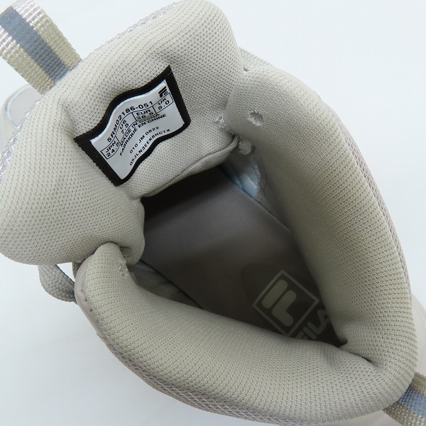 実際に弊社で買取させて頂いたFILA/フィラ ELECTROVE 2 HIGH 5RM02186-051 24.5の画像 4枚目