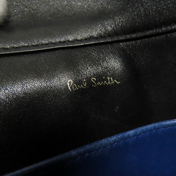 実際に弊社で買取させて頂いたPaul Smith/ポールスミス レザー アコーディオン トートバッグの画像 4枚目