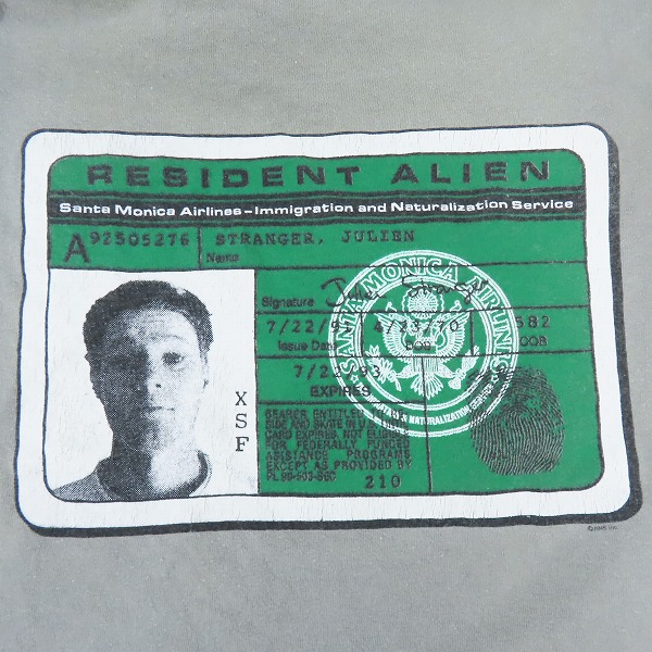 実際に弊社で買取させて頂いたSANTA CRUZ/サンタクルーズ Tシャツ 90s ヴィンテージ シングルステッチ Lの画像 8枚目