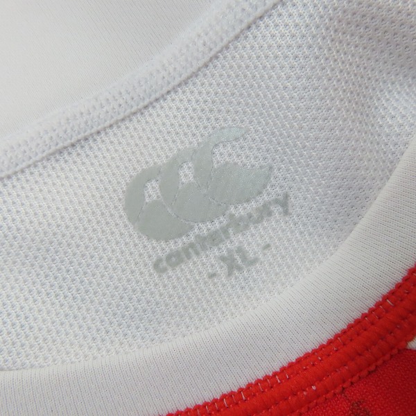 実際に弊社で買取させて頂いた(1)【未使用】CANTERBURY/カンタベリー ラグビー ジャパンRWC2023/日本代表 レプリカジャージ ホーム RG33980WC/XLの画像 2枚目