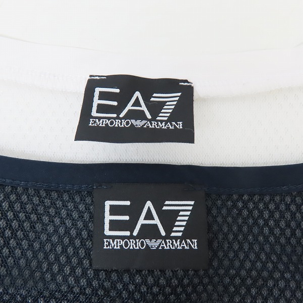 実際に弊社で買取させて頂いたEA7 EMPORIO ARMANI/エンポリオアルマーニ メッシュ ウェア タンクトップ/半袖 2点セットの画像 2枚目
