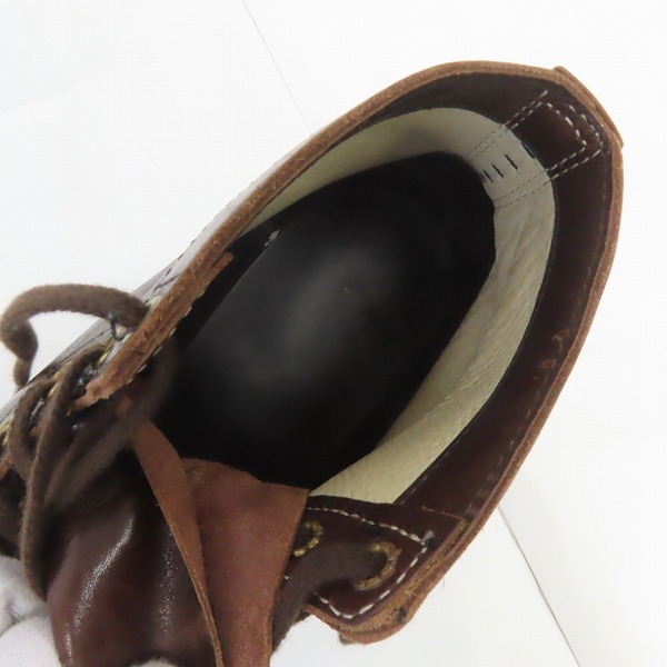 実際に弊社で買取させて頂いたWHITE'S BOOTS/ホワイツブーツ SEMI DRESS/セミドレス レースアップ ブーツ 2332C/9Fの画像 4枚目