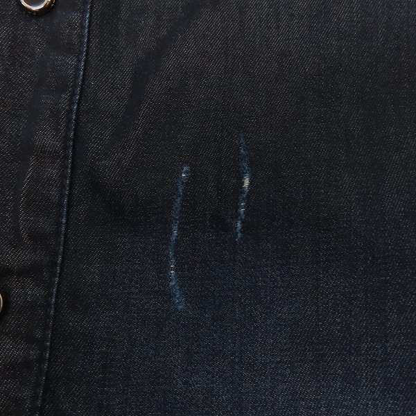 実際に弊社で買取させて頂いたDIESEL BLACK GOLD/ディーゼルブラックゴールド ウエスタン デニムシャツ/2点セットの画像 5枚目