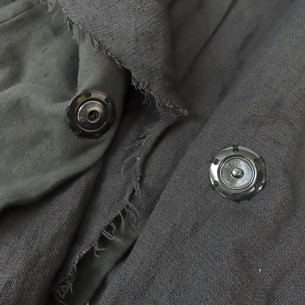 実際に弊社で買取させて頂いたDIRAIN/ディレイン フェイクレイヤード ジャケット D-MKRS-03/2の画像 4枚目